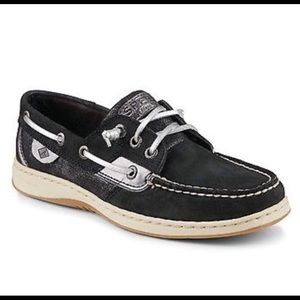 Sperry top slider Rosefish boat shoes.